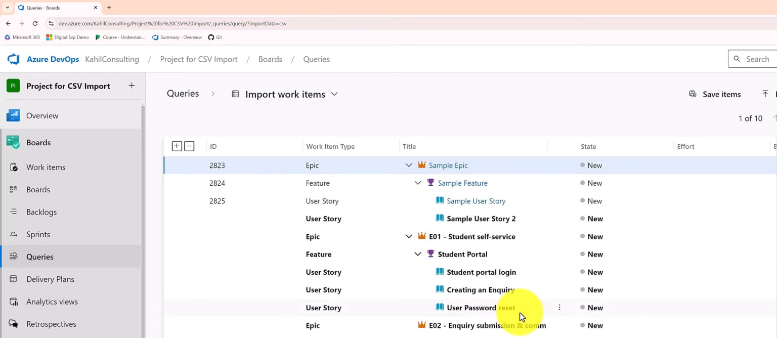 How to Import Requirements from Excel into Azure DevOps Boards ...