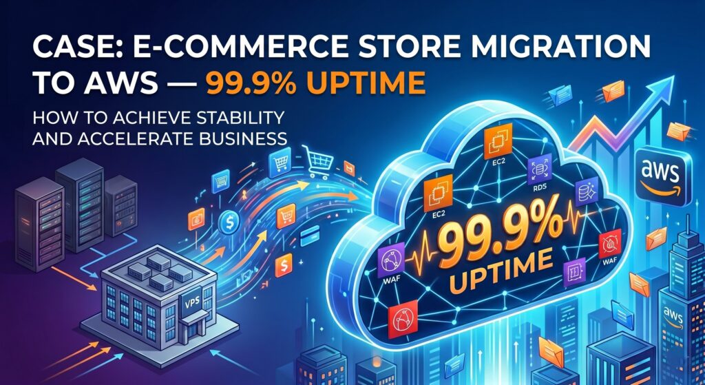 Migration to AWS case eliminates downtime.